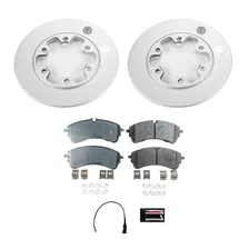 Rear Z17 COATED BRAKE KIT for Ford image 1