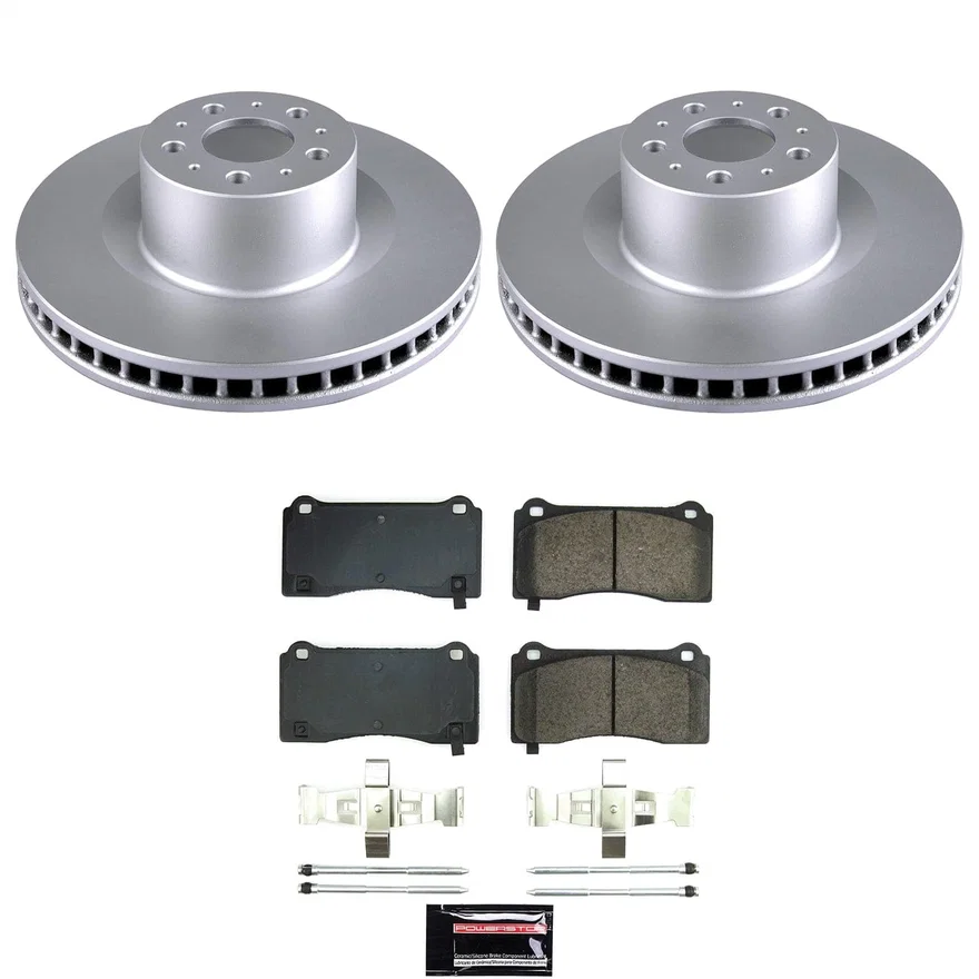 Front Z17 COATED BRAKE KIT for Tesla Y