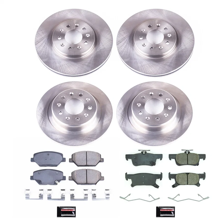 Front and Rear AUTOSPECIALTY BRAKE KIT for Buick Envision