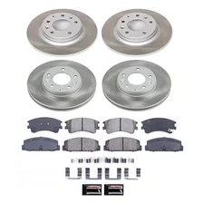 Front and Rear SEMI-COATED ROTOR KIT for Mazda 6 image 1