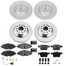 Front and Rear Z23 COATED BRAKE KIT for Audi TT Quattro image 2