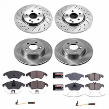 Front and Rear AUTOSPECIALTY BRAKE KIT for Mercedes-Benz image 2