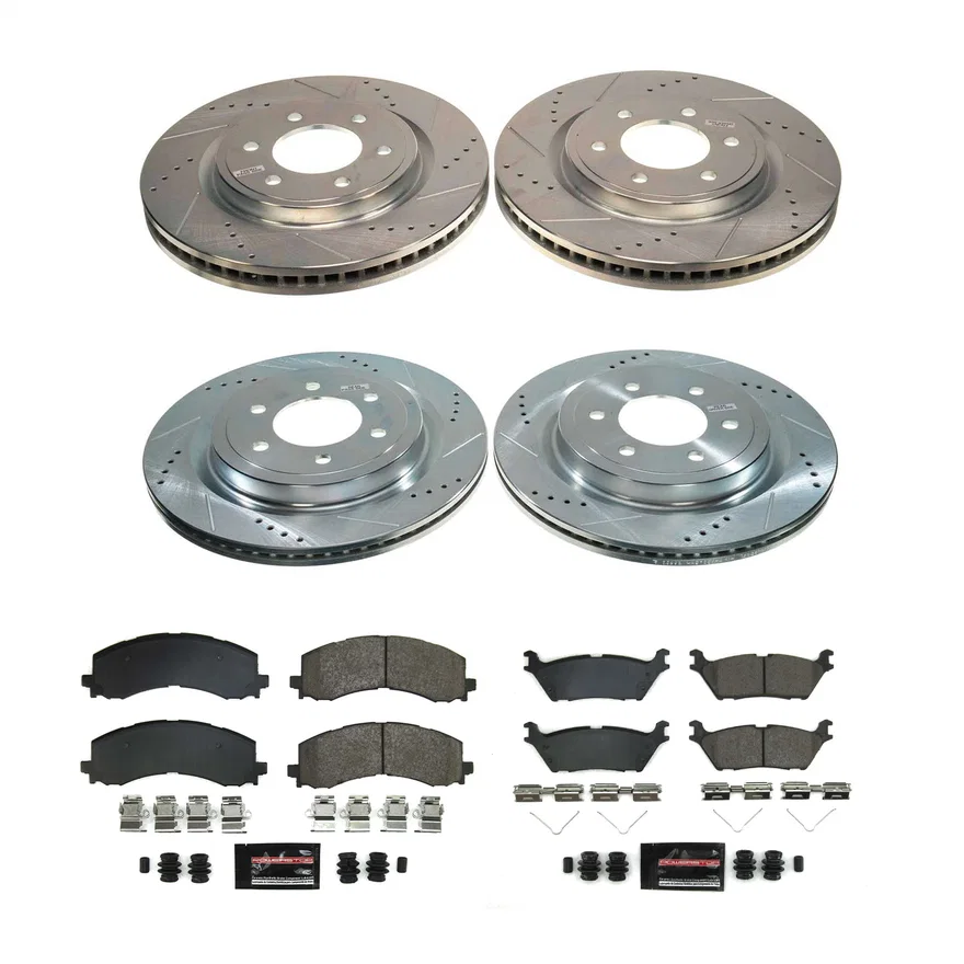 Front and Rear Z23 EVOLUTION BRAKE KIT for Ford F-150
