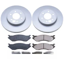 Front Z17 COATED BRAKE KIT for Dodge Durango image 2