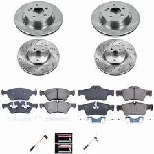 Front and Rear AUTOSPECIALTY BRAKE KIT for Mercedes-Benz image 2