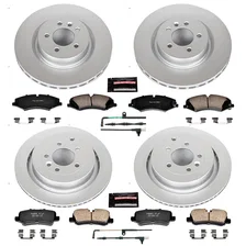 Front and Rear Z23 COATED BRAKE KIT for Land Rover LR4 image 2
