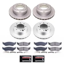 Front and Rear Z17 COATED BRAKE KIT for Ford image 1