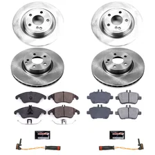 Front and Rear AUTOSPECIALTY BRAKE KIT for Mercedes-Benz image 2