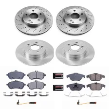 Front and Rear AUTOSPECIALTY BRAKE KIT for Mercedes-Benz C300 image 2