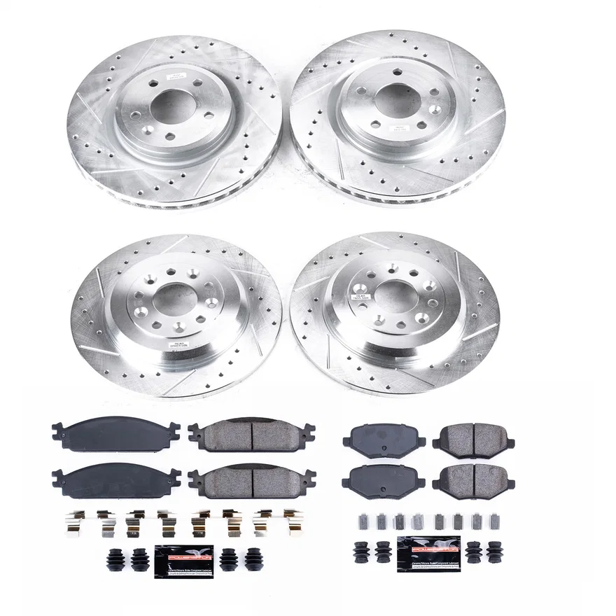 Front and Rear Z23 EVOLUTION BRAKE KIT for Lincoln MKT