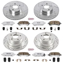 Front and Rear Z26 STREET BRAKE KIT for Subaru image 2