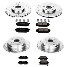 Front and Rear Z23 EVOLUTION BRAKE KIT for Honda Odyssey image 2
