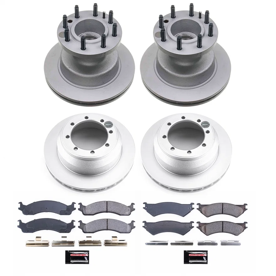 Front and Rear Z17 COATED BRAKE KIT for Ford