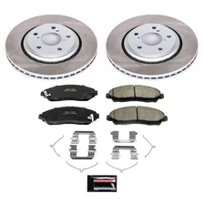 Front SEMI-COATED ROTOR KIT image 1