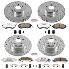 Front and Rear Z26 STREET BRAKE KIT for Subaru Baja image 2