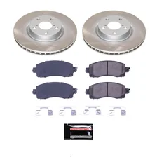Front SEMI-COATED ROTOR KIT for Subaru Impreza image 1