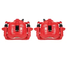 Front RED CALIPER PAIR W/BRKT for Mini Cooper image 2