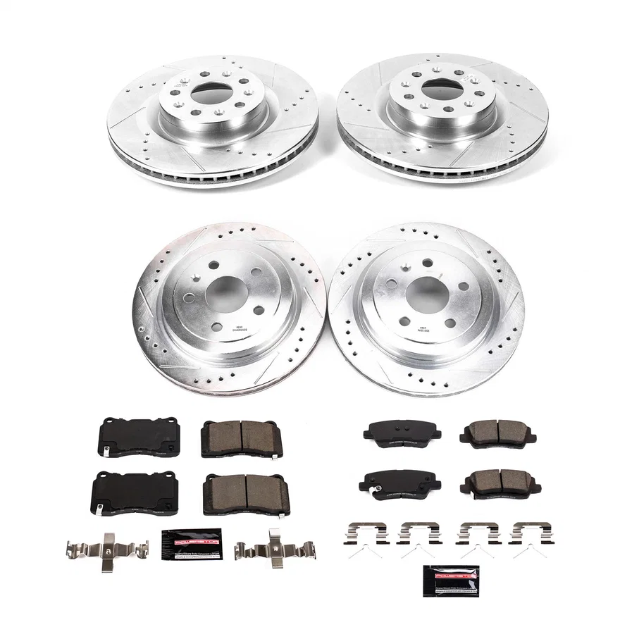 Front and Rear Z23 EVOLUTION BRAKE KIT for Cadillac CTS