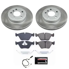 Front SEMI-COATED ROTOR KIT for BMW X3 image 1