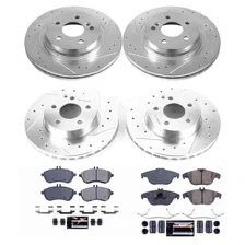 Front and Rear Z23 EVOLUTION BRAKE KIT for Mercedes-Benz C250 image 2