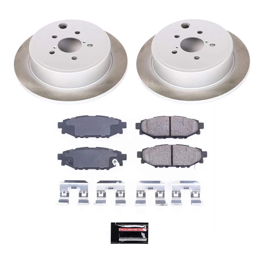 Rear SEMI-COATED ROTOR KIT for Subaru BRZ