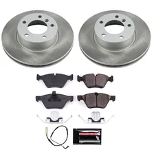 Front SEMI-COATED ROTOR KIT for BMW 328i image 1