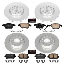 Front and Rear Z23 COATED BRAKE KIT for Volkswagen Tiguan image 2