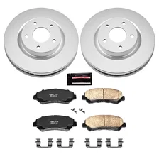 Front Z17 COATED BRAKE KIT for Nissan image 2