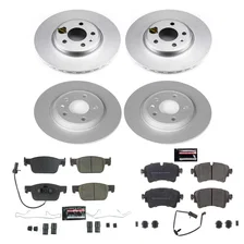 Front and Rear Z23 COATED BRAKE KIT for Audi A4 image 2