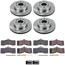 Front and Rear AUTOSPECIALTY BRAKE KIT for Chevrolet Camaro image 2