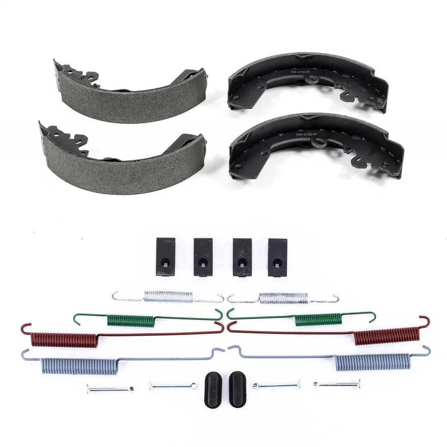 Rear BRAKE SHOES WITH HARDWARE