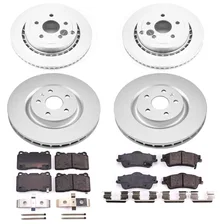 Front and Rear Z17 COATED BRAKE KIT for Pontiac G8 image 2