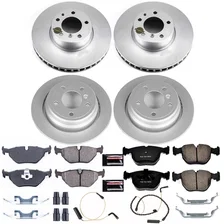 Front and Rear Z23 COATED BRAKE KIT for BMW 540i image 2