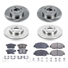 Front and Rear AUTOSPECIALTY BRAKE KIT for Honda Accord image 2