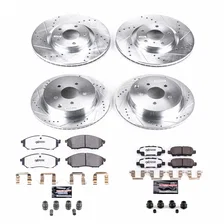 Front and Rear Z26 STREET BRAKE KIT for INFINITI image 2