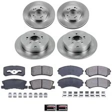 Front and Rear AUTOSPECIALTY BRAKE KIT for Mitsubishi Endeavor image 2