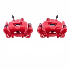 Rear RED CALIPER PAIR W/BRKT for Scion tC image 2