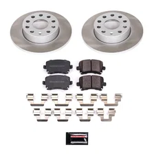 Rear SEMI-COATED ROTOR KIT image 1
