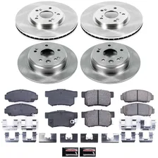 Front and Rear AUTOSPECIALTY BRAKE KIT for Acura TL image 2