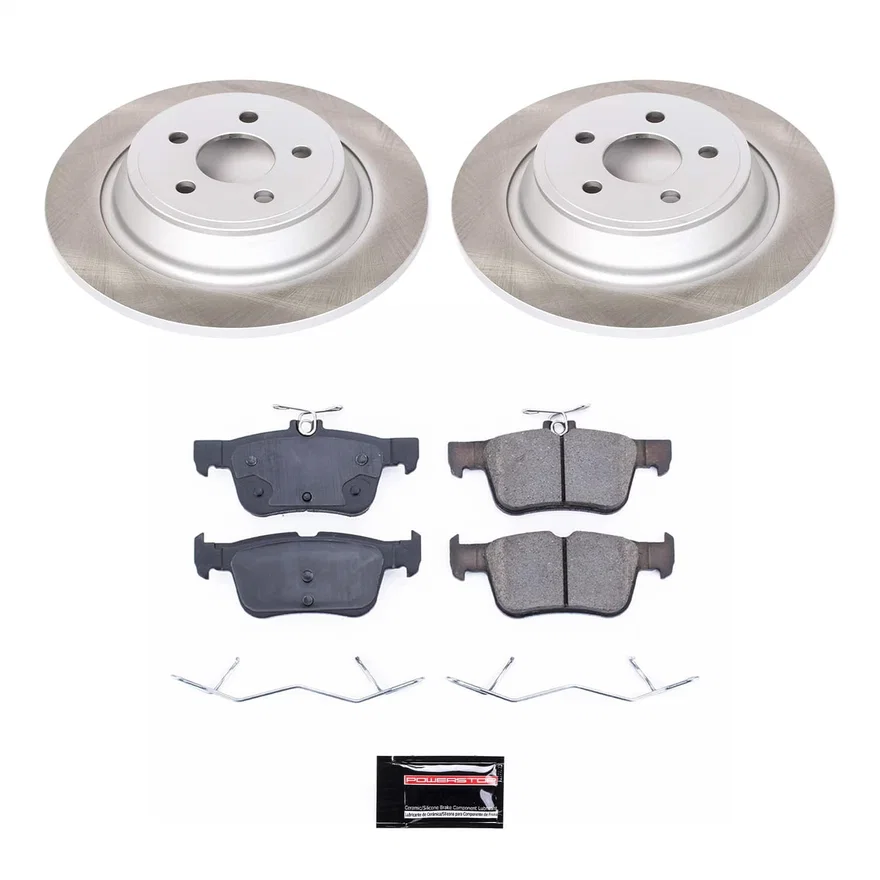 Rear SEMI-COATED ROTOR KIT