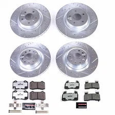 Front and Rear Z26 STREET BRAKE KIT for Tesla image 2