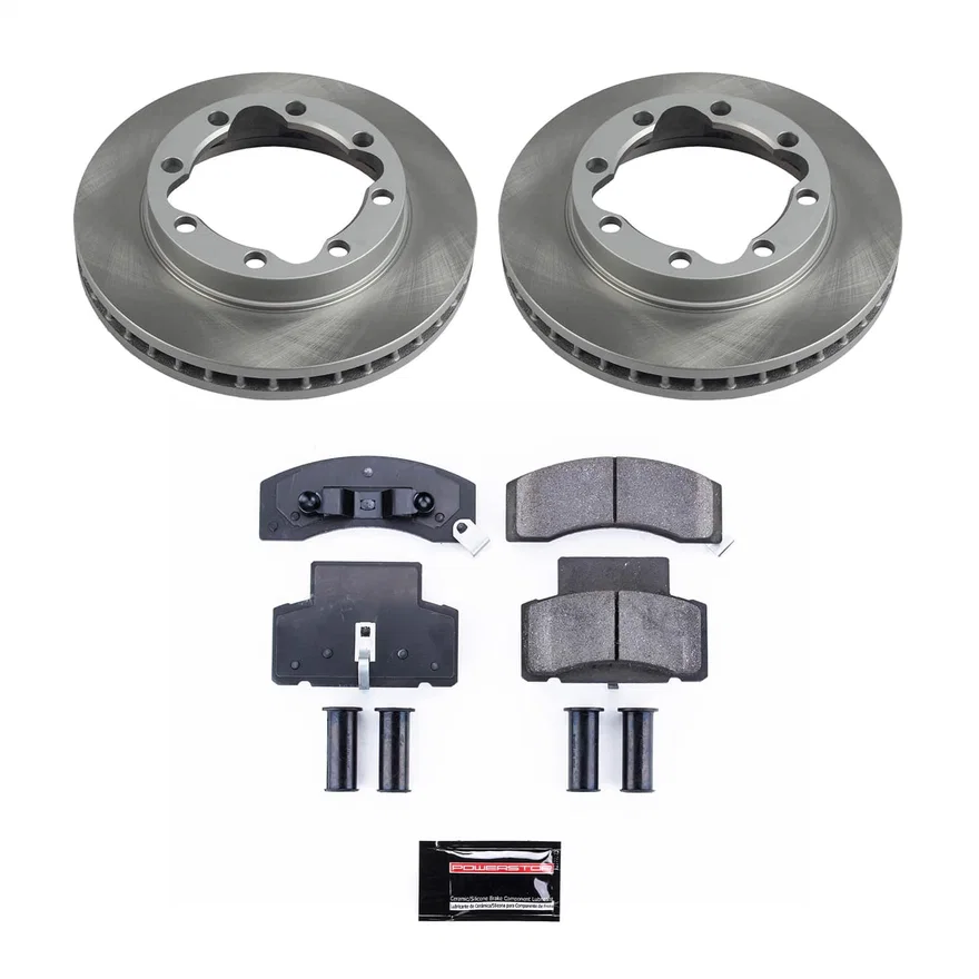 Front SEMI-COATED ROTOR KIT