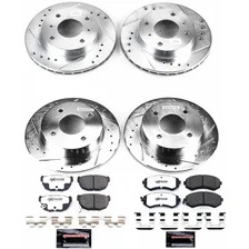 Front and Rear Z26 STREET BRAKE KIT for Nissan 240SX image 2