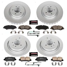 Front and Rear Z23 COATED BRAKE KIT for Land Rover LR4 image 2