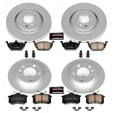 Front and Rear Z23 COATED BRAKE KIT for Volkswagen image 2