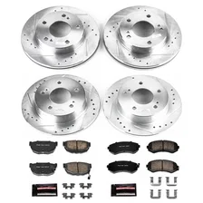 Front and Rear Z23 EVOLUTION BRAKE KIT for Nissan 240SX image 2