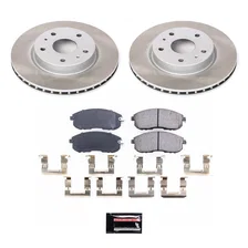 Front SEMI-COATED ROTOR KIT for Suzuki SX4 image 1
