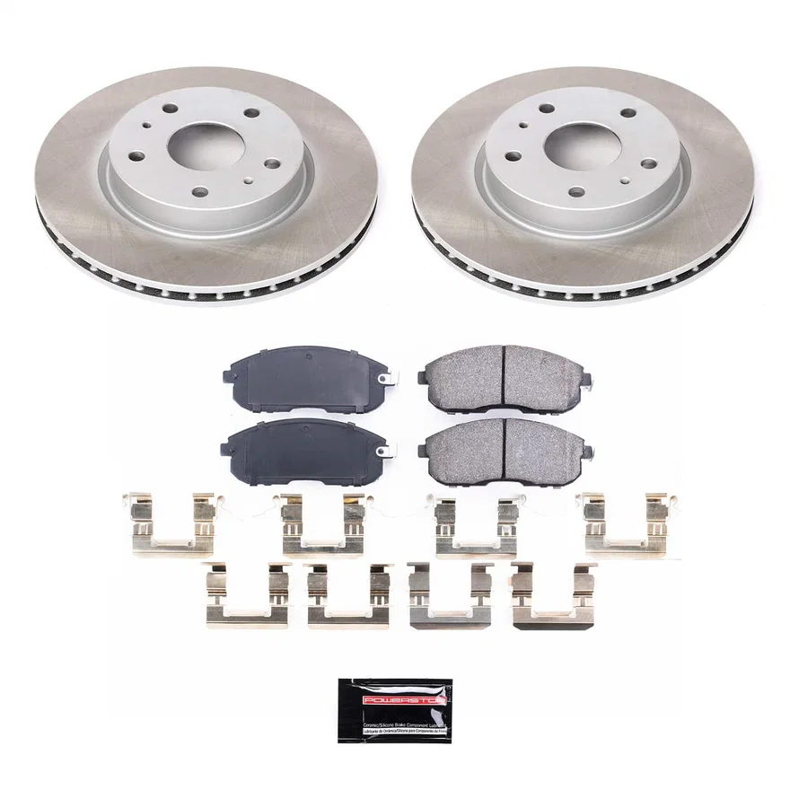Front SEMI-COATED ROTOR KIT for Suzuki SX4