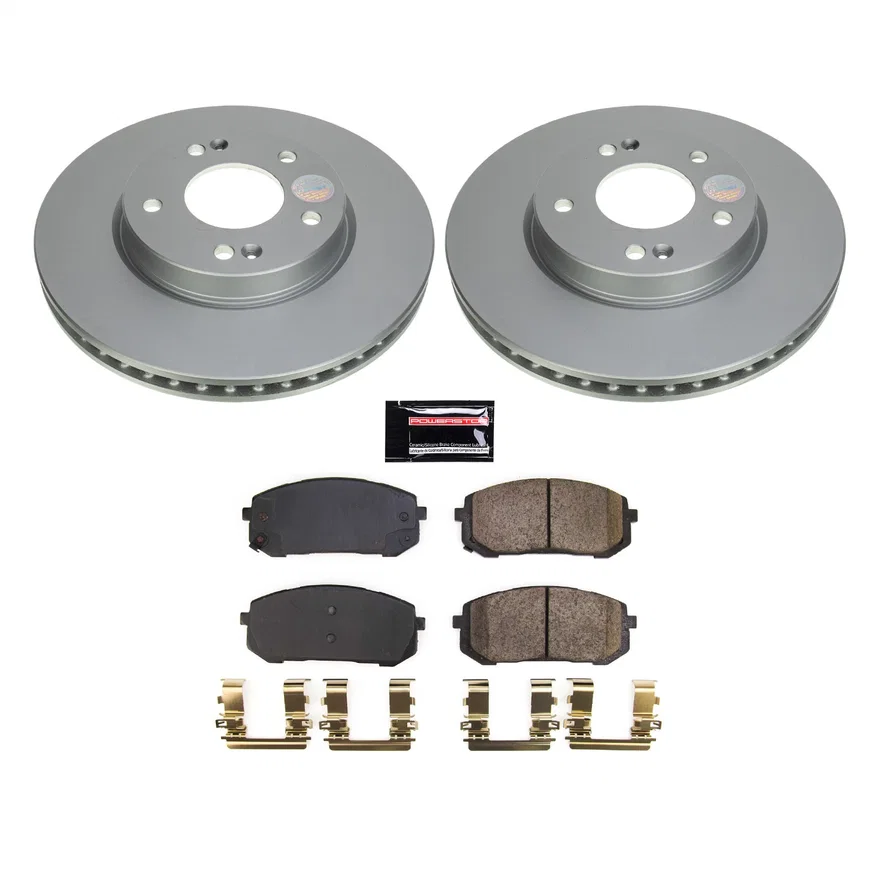 Front Z17 COATED BRAKE KIT for Hyundai Elantra