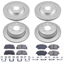 Front and Rear Z17 COATED BRAKE KIT for Toyota Camry image 2